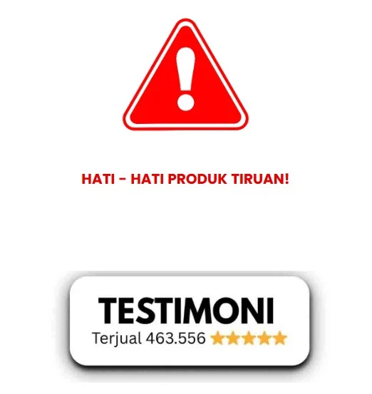 Hati-hati produk tiruan, terjual 463.556